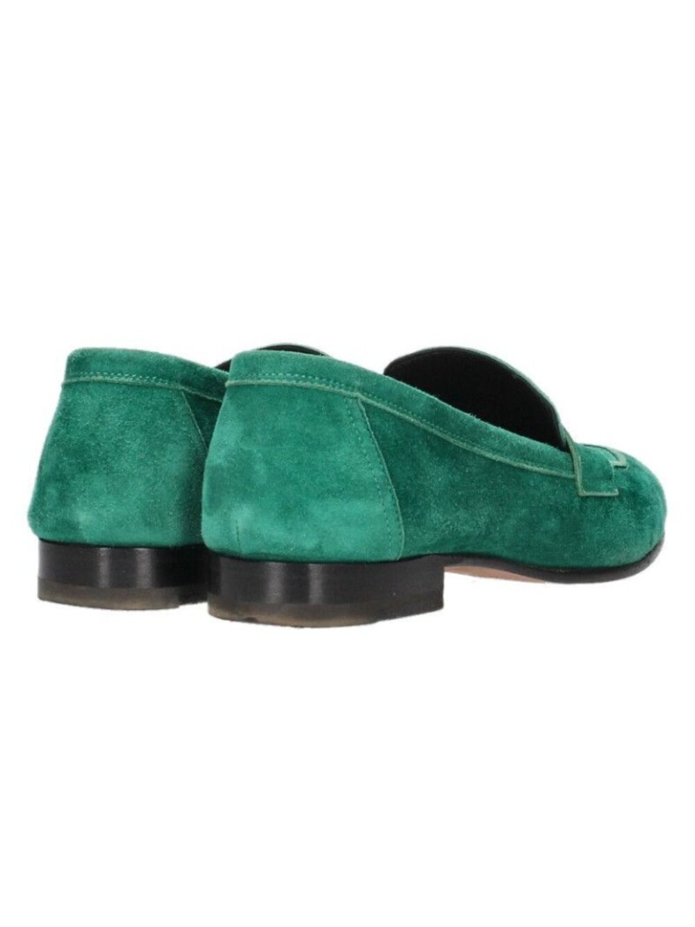 Hermes Buckle Suede Loafers - Picture 2 of 5